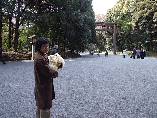 湯島天神にて
